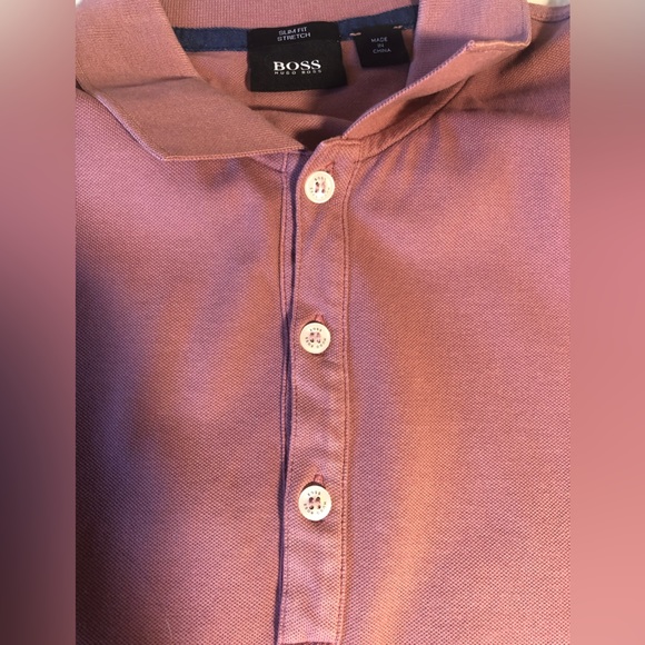 Boss by Hugo Boss Polo T-Shirt, size Medium, slim fit, stretch - Picture 5 of 10